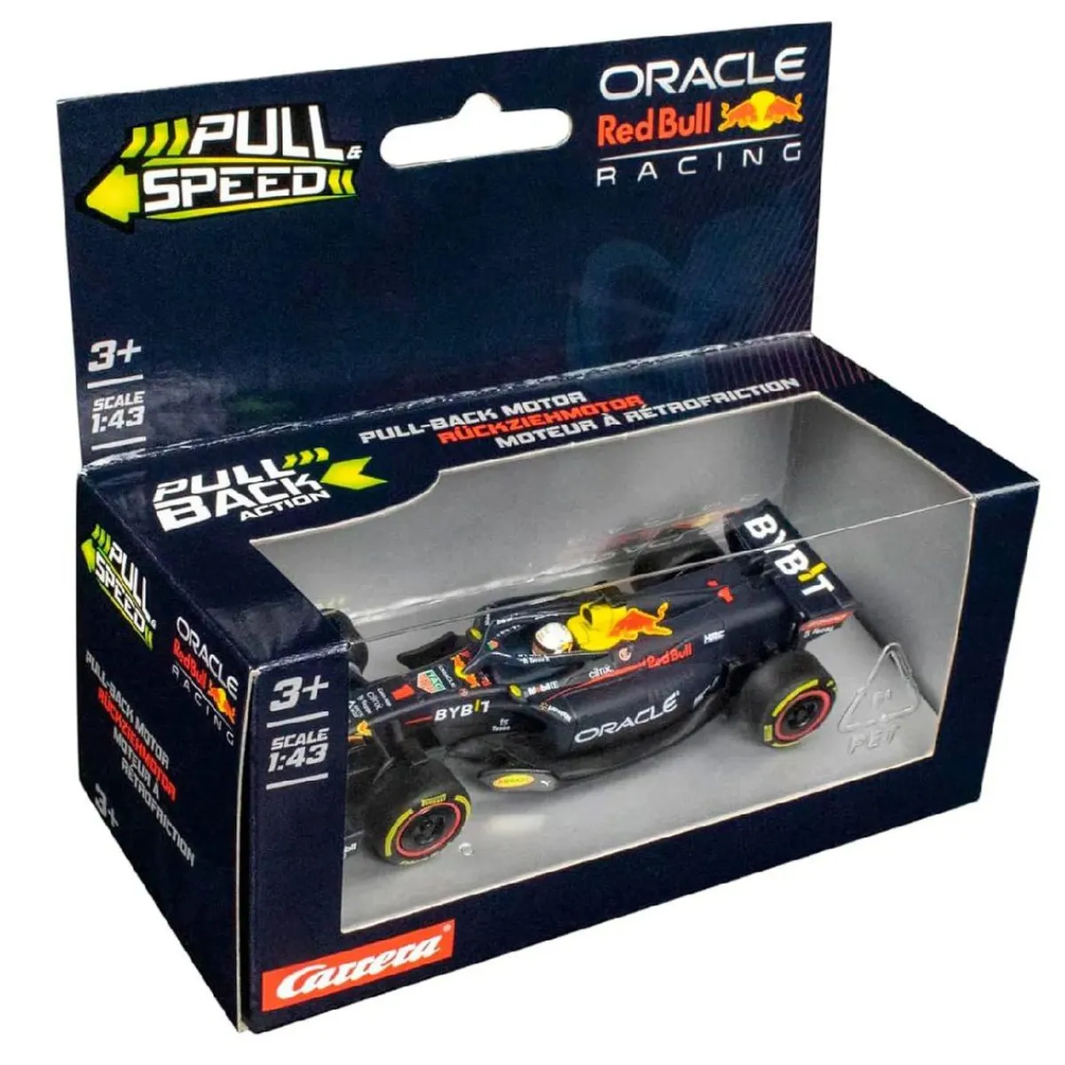 CARRERA Vehículos Y Circuitos*Pull & Speed - Coche F1 Red Bull Max Verstappen 1:43