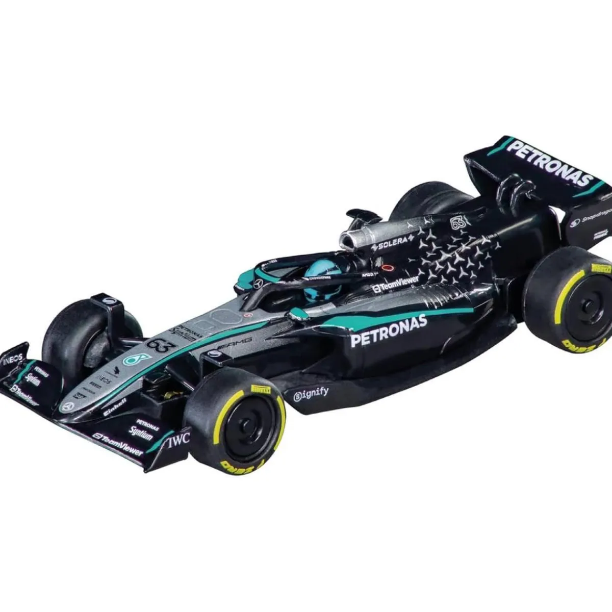 CARRERA Vehículos Y Circuitos*Pull Back Action - Mercedes AMG Petronas F1 n.63 G. Russel 1:43