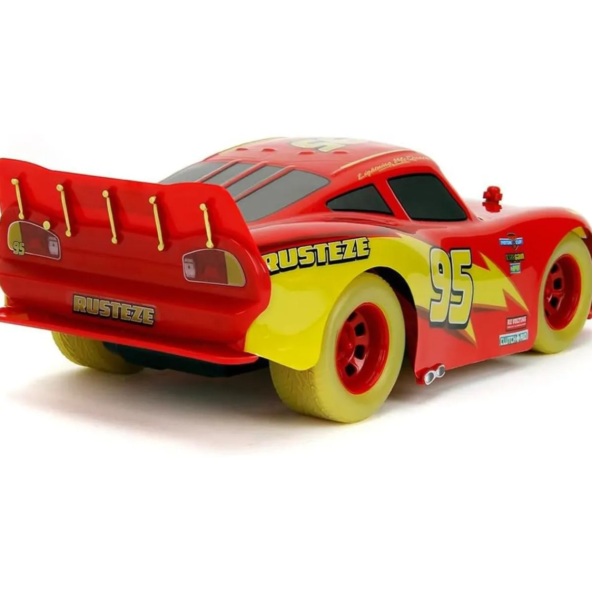 CARS Vehículos Y Circuitos*- Coche R/C Rayo McQueen Glow Racers