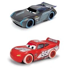 CARS Vehículos Y Circuitos*- Pack 2 Coches Radiocontrol Glow 1:32