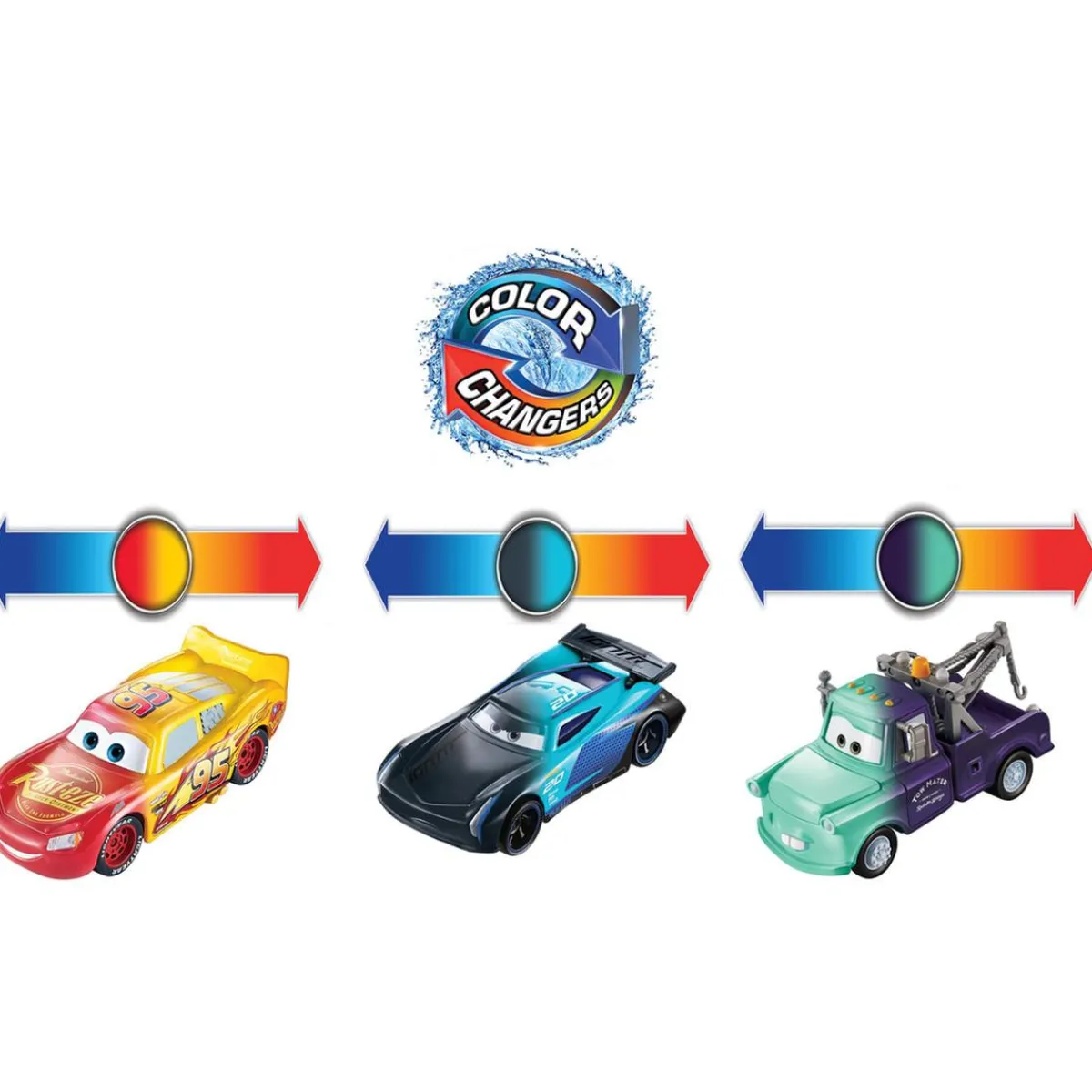 MATTEL Vehículos Y Circuitos*Cars - Vehículo Color Changers (varios modelos)