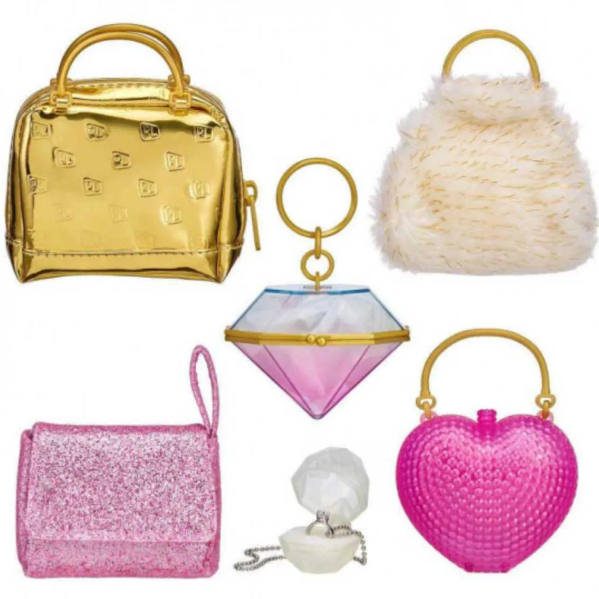 CEFA Coleccionables Y Mini Mundos*- Real Littles - Set de 5 Bolsos Exclusivos