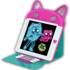 CEFA Steam|Arte Y Manualidades*Toys - Pizarra mágica con luces de colores y casa de muñecas ㅤ