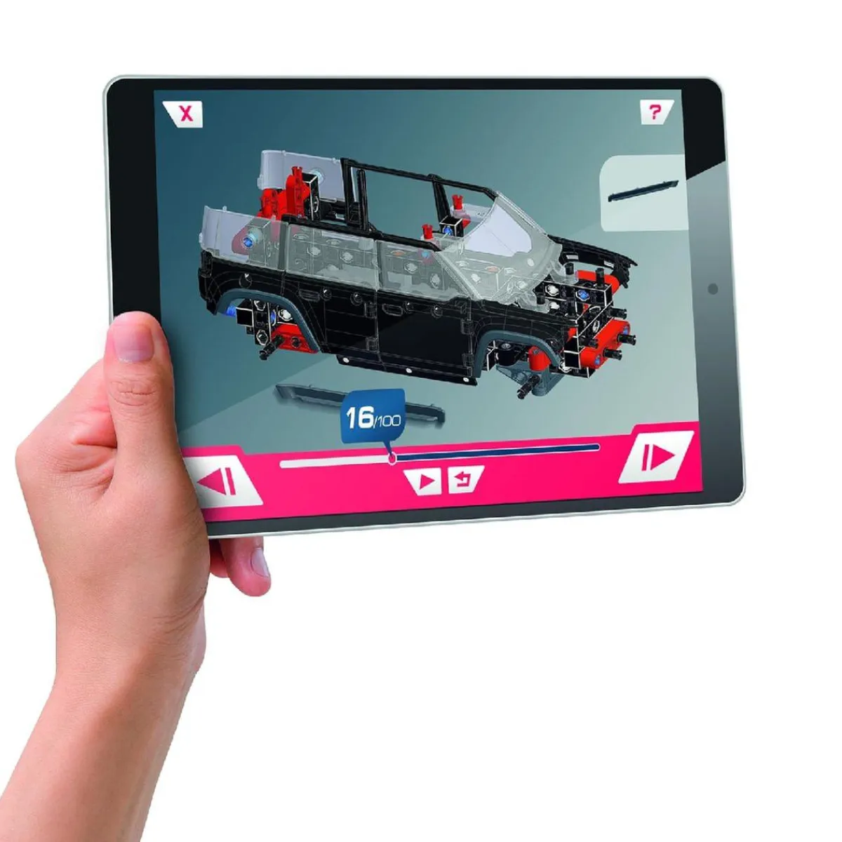 CLEMENTONI Steam*Ciencia y Juego - Laboratorio de mecánica Jeep Recon