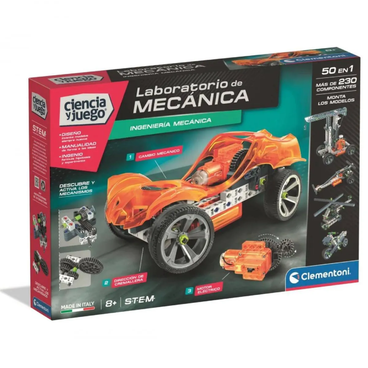 CLEMENTONI Steam*Ciencia y Juego - Laboratorio de Mecánica - Ingeniería Mecánica