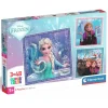 CLEMENTONI Juegos Y Puzzles*- 3 puzzles 48 piezas - Frozen