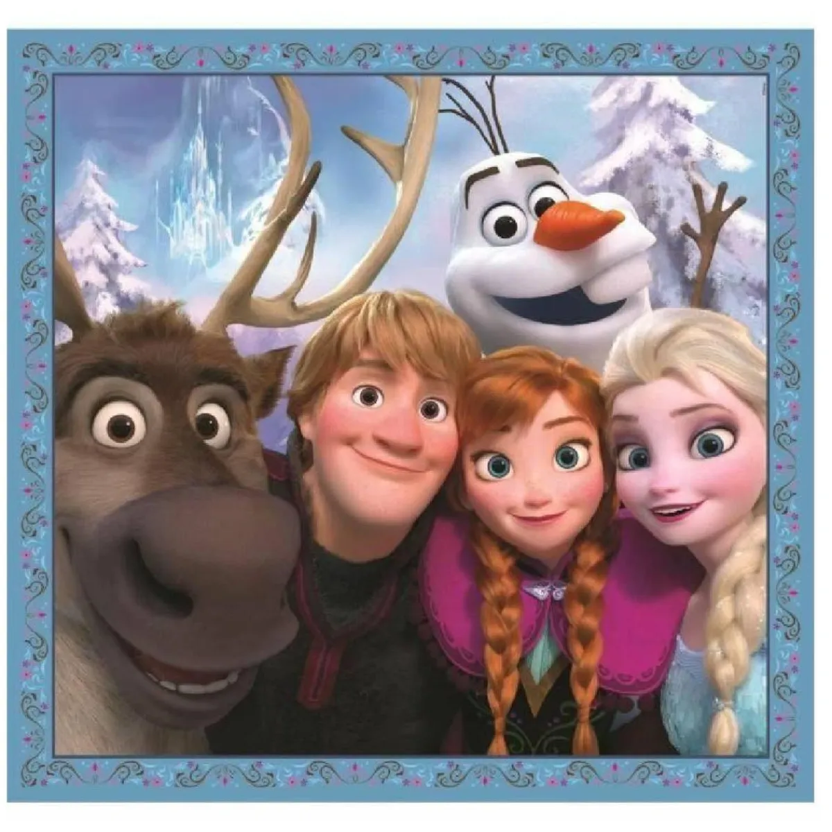 CLEMENTONI Juegos Y Puzzles*- 3 puzzles 48 piezas - Frozen