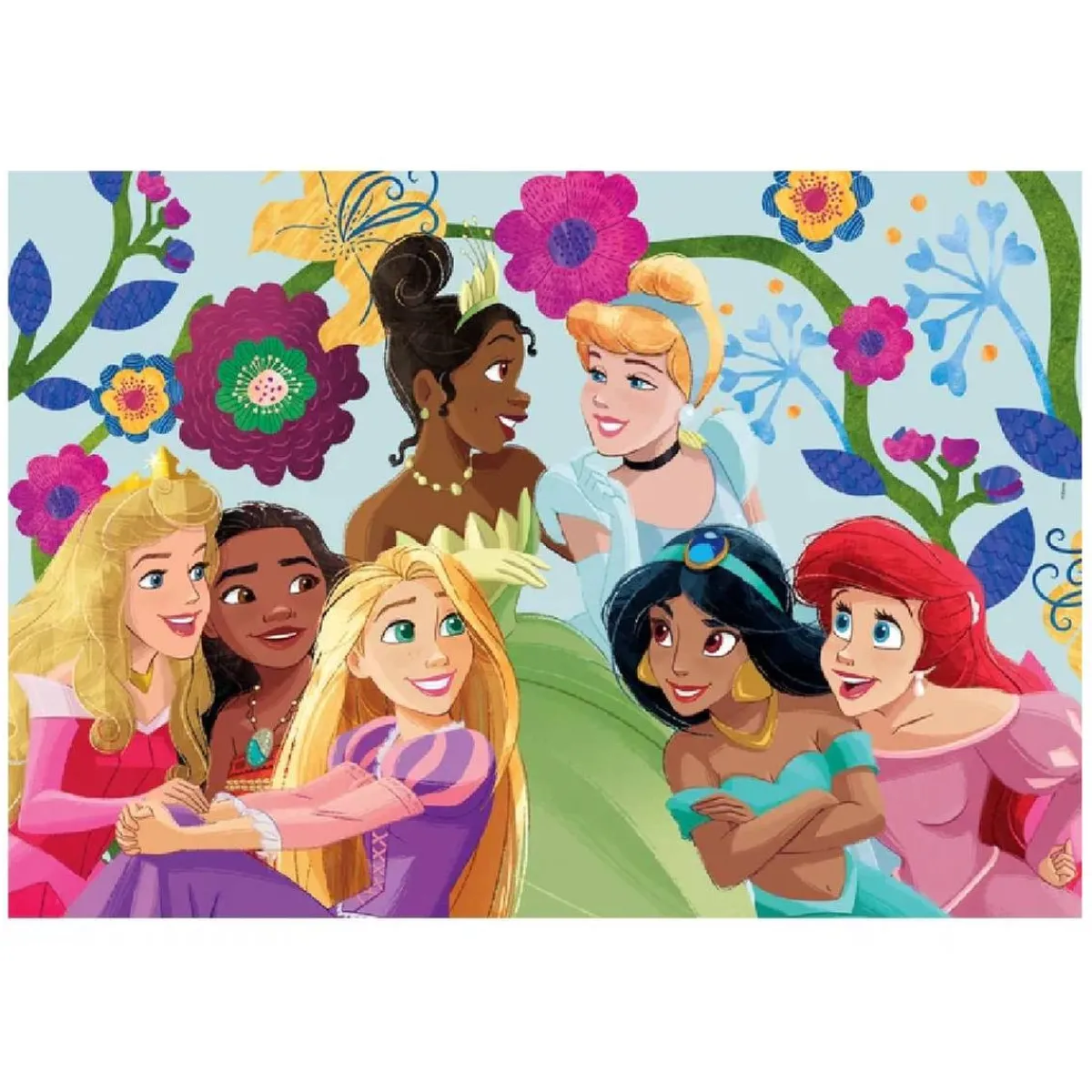 CLEMENTONI Juegos Y Puzzles*- 2 puzzles 60 piezas - Princesas Disney