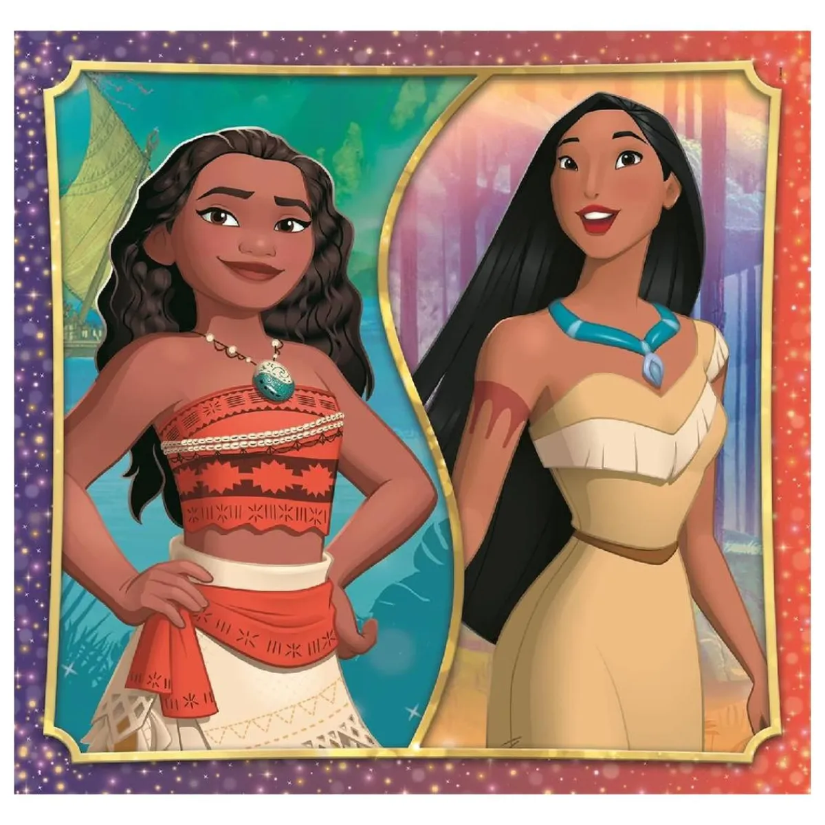 CLEMENTONI Juegos Y Puzzles*- 3 puzzles 48 piezas - Princesas Disney