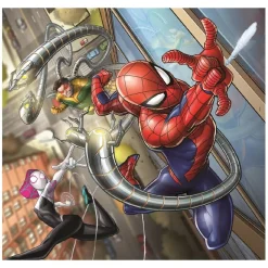 CLEMENTONI Juegos Y Puzzles*- 3 puzzles 48 piezas - Spiderman