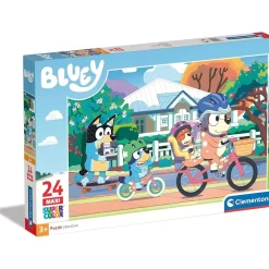 CLEMENTONI Juegos Y Puzzles*- Bluey - Puzzle 24 piezas Maxi