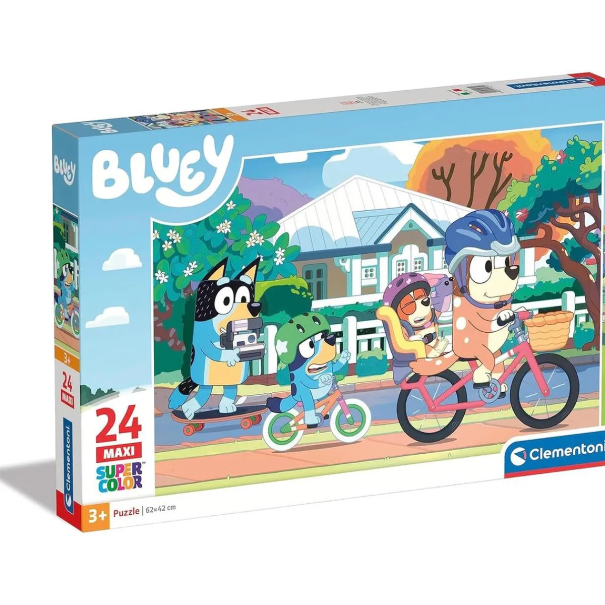 CLEMENTONI Juegos Y Puzzles*- Bluey - Puzzle 24 piezas Maxi