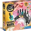 CLEMENTONI Estilo De Vida*- Caja de manicura Crazy Chic con decoraciones y esmalte de uñas ㅤ