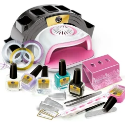 CLEMENTONI Estilo De Vida*- Caja de manicura Crazy Chic con decoraciones y esmalte de uñas ㅤ
