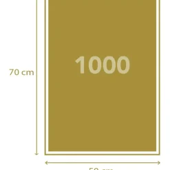 CLEMENTONI Juegos Y Puzzles*- Colección de arte con rompecabezas de la Gioconda, 1000 piezas ㅤ