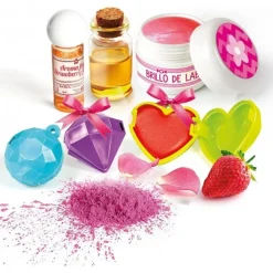 CLEMENTONI Steam*- Crea tus brillos de labios, juego científico en español ㅤ