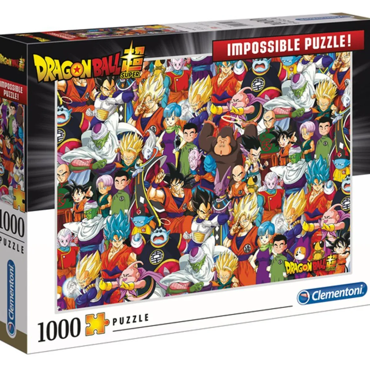 CLEMENTONI Juegos Y Puzzles*- DragonBallZ - Puzzle Desafío Anime 1000 Piezas ㅤ