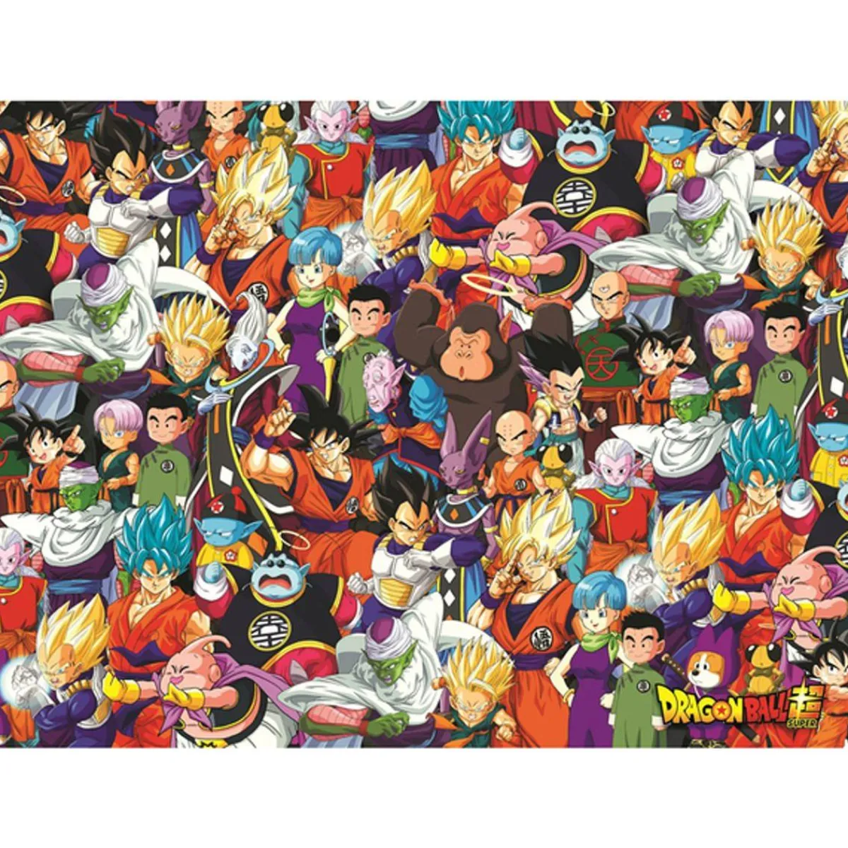 CLEMENTONI Juegos Y Puzzles*- DragonBallZ - Puzzle Desafío Anime 1000 Piezas ㅤ