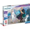 CLEMENTONI Juegos Y Puzzles*- Frozen - Puzzle infantil de 24 maxi piezas grandes Disney ㅤ