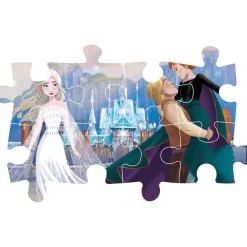 CLEMENTONI Juegos Y Puzzles*- Frozen - Puzzle infantil de 24 maxi piezas grandes Disney ㅤ