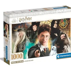 CLEMENTONI Juegos Y Puzzles*- Harry Potter - Puzzle 1000 Piezas ㅤ