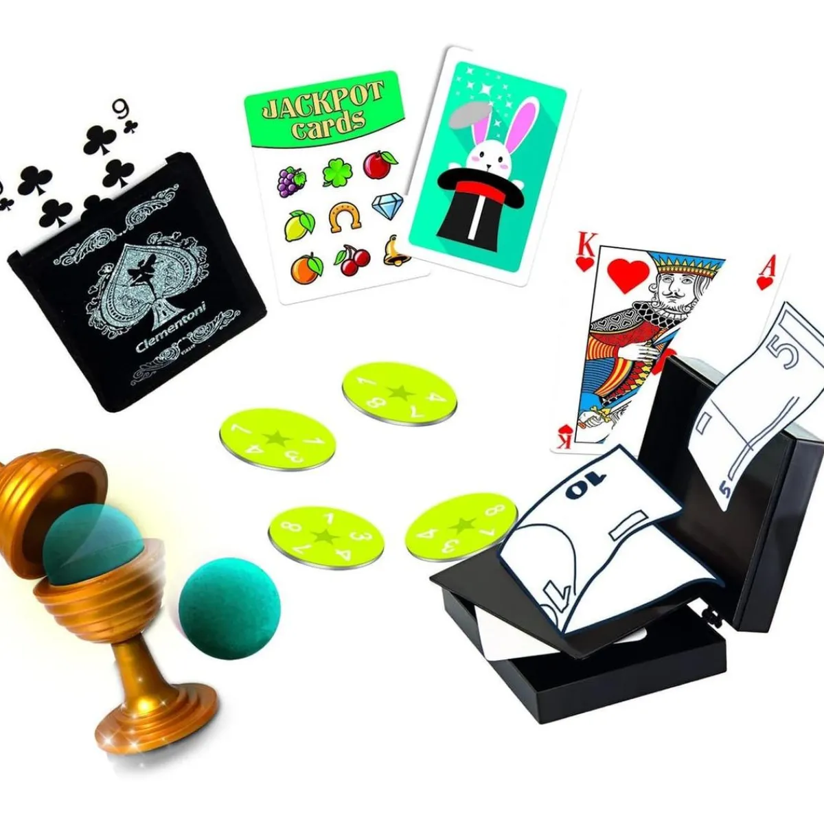 CLEMENTONI Friki Zone|Juegos Y Puzzles*- Juego de magia con 70 trucos para pequeños magos ㅤ