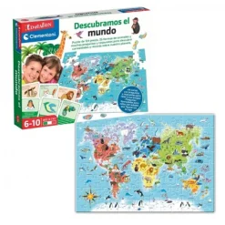 CLEMENTONI Friki Zone|Juguetes Educativos Y Libros*- Juego educativo descubramos el mundo, geografía y mapas ㅤ