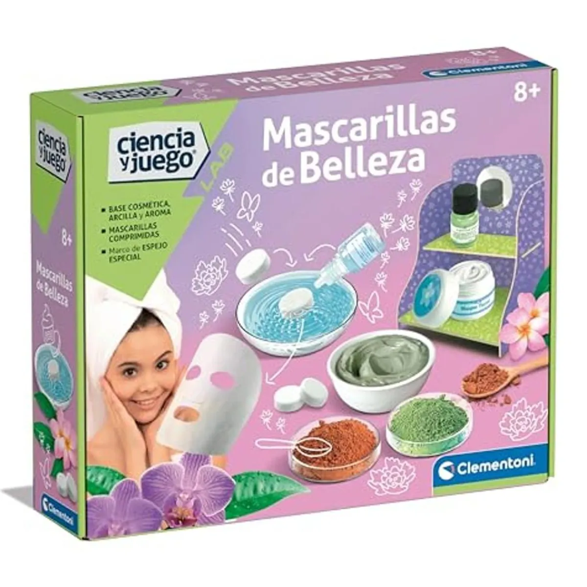 CLEMENTONI Steam*- Laboratorio Científico de Mascarillas de Belleza ㅤ