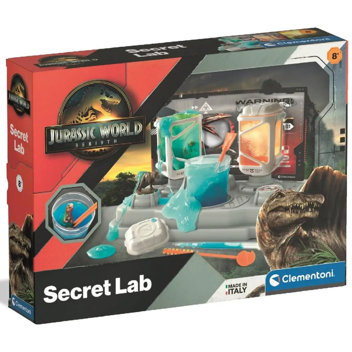 CLEMENTONI Steam*- Laboratorio Jurassic World