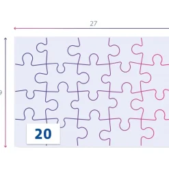 CLEMENTONI Juegos Y Puzzles*- Patrulla Canina - Puzzles de 20 piezas temática Patrulla Canina