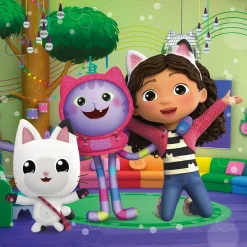 CLEMENTONI Juegos Y Puzzles*- Puzle Gabbys Dollshouse 3x48 Piezas ㅤ