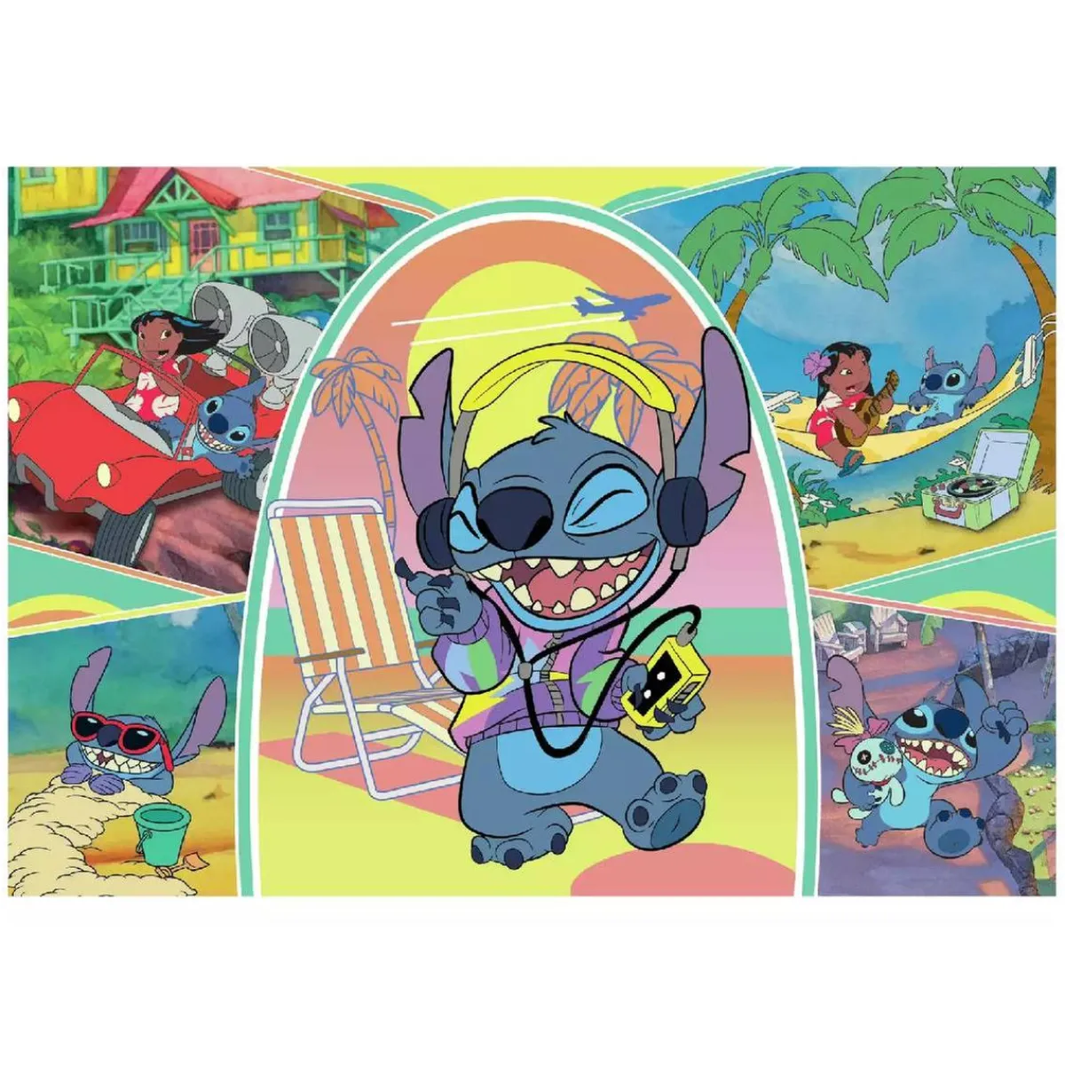 CLEMENTONI Juegos Y Puzzles*- Puzzle 180 piezas Super - Stitch