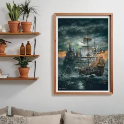 CLEMENTONI Juegos Y Puzzles*- Puzzle 1500 piezas High Quality Collection - Barco Pirata