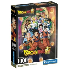 CLEMENTONI Juegos Y Puzzles*- Puzzle 1000 piezas - Dragon Ball Super
