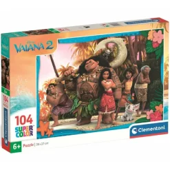 CLEMENTONI Juegos Y Puzzles*- Puzzle 104 piezas - Vaiana 2