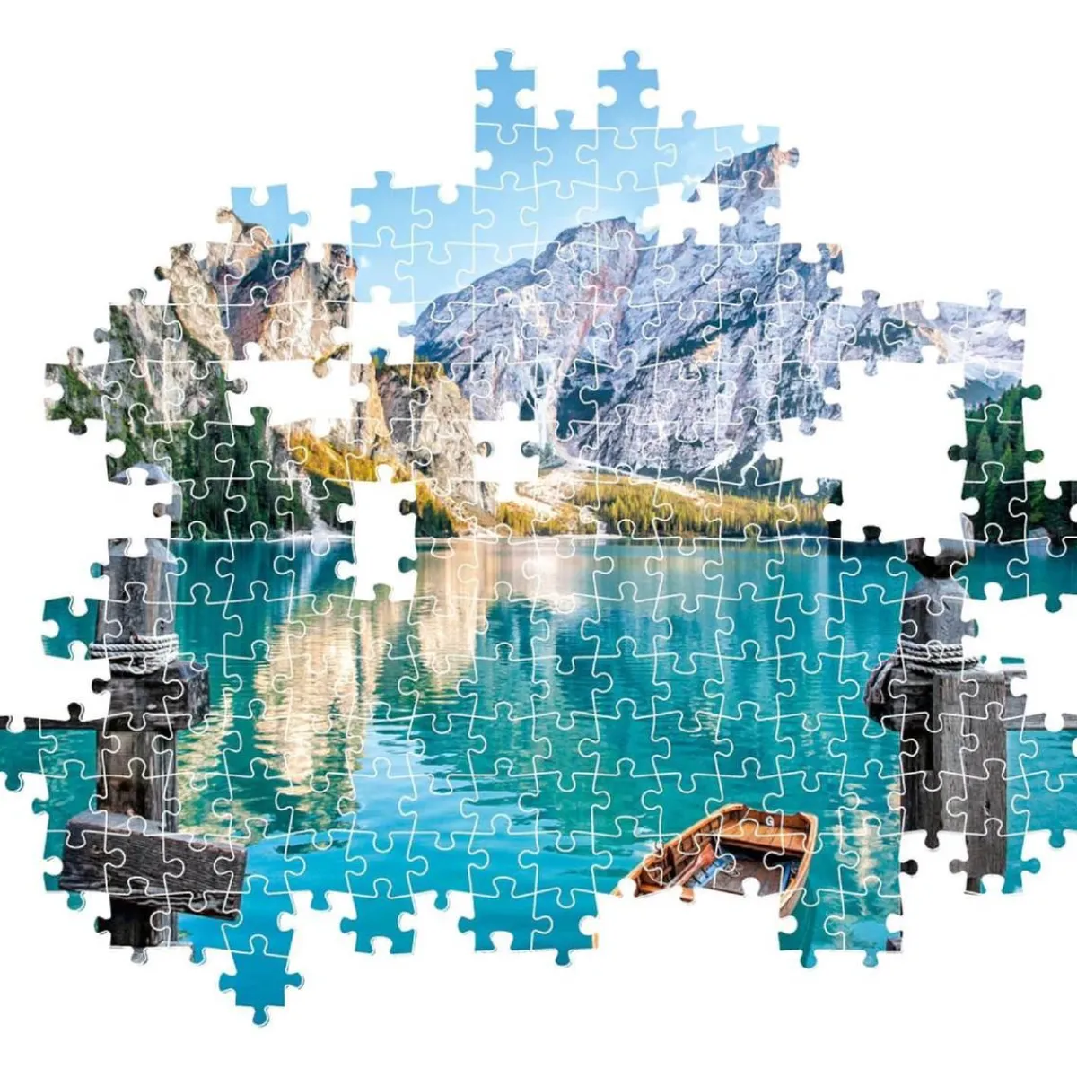 CLEMENTONI Juegos Y Puzzles*- Puzzle 500 piezas High Quality Collection - Braies Lake