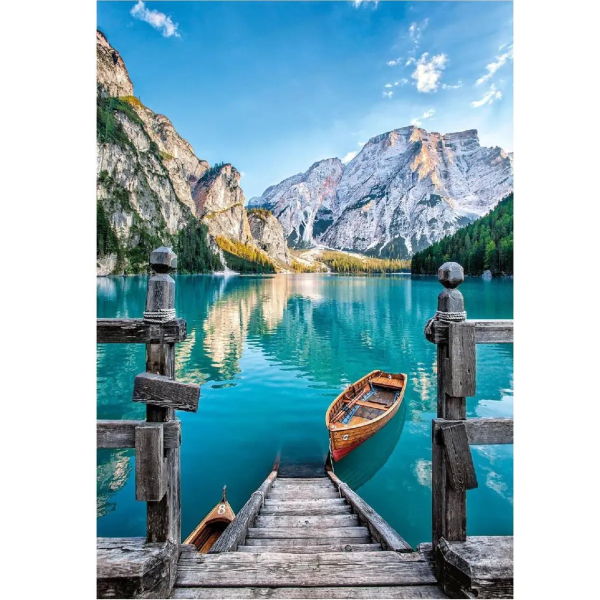 CLEMENTONI Juegos Y Puzzles*- Puzzle 500 piezas High Quality Collection - Braies Lake
