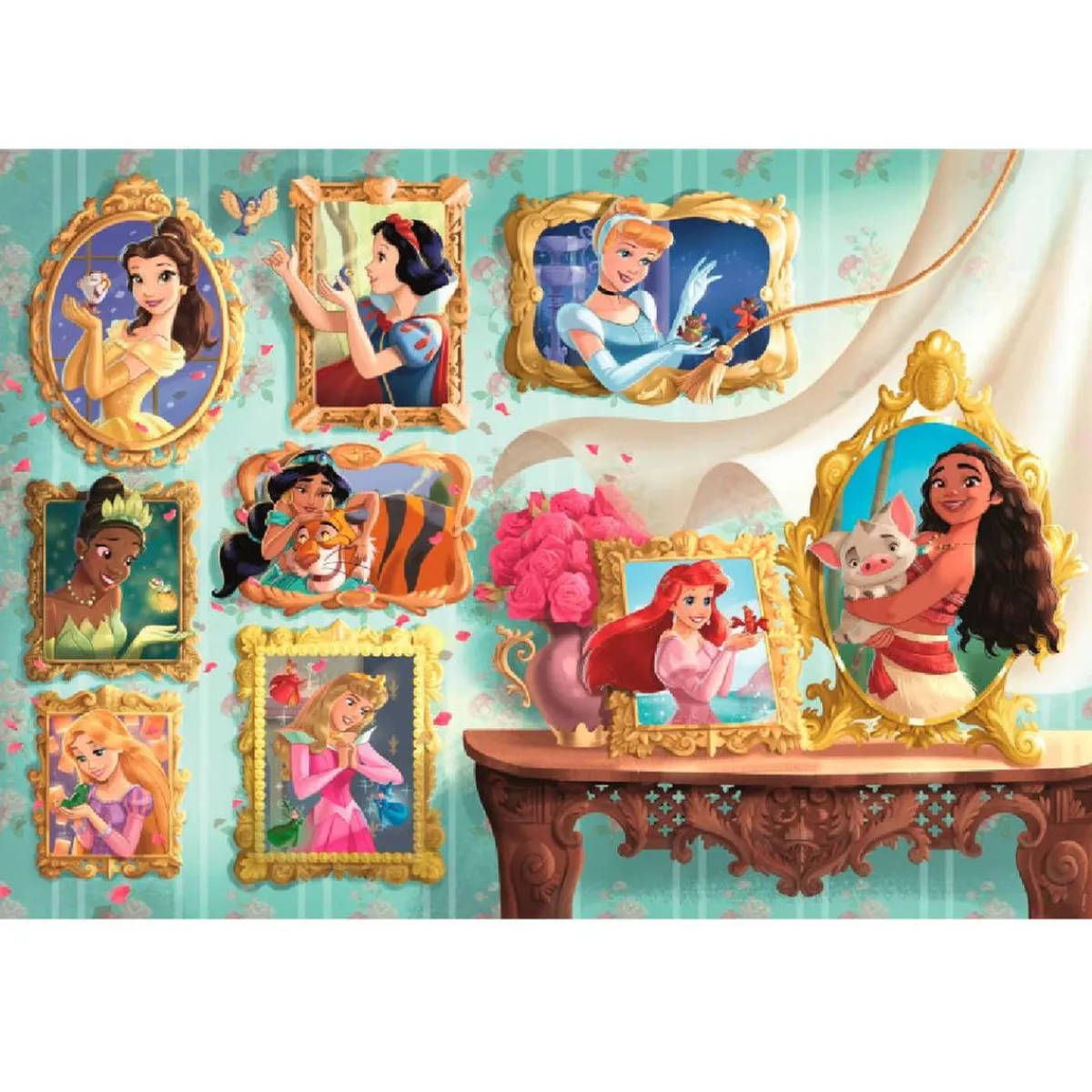 CLEMENTONI Juegos Y Puzzles*- Puzzle 1000 piezas - Princesas Disney