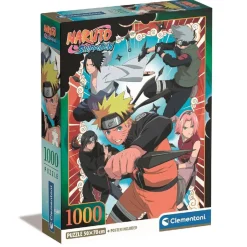 CLEMENTONI Juegos Y Puzzles*- Puzzle 1000 piezas - Naruto Shippuden