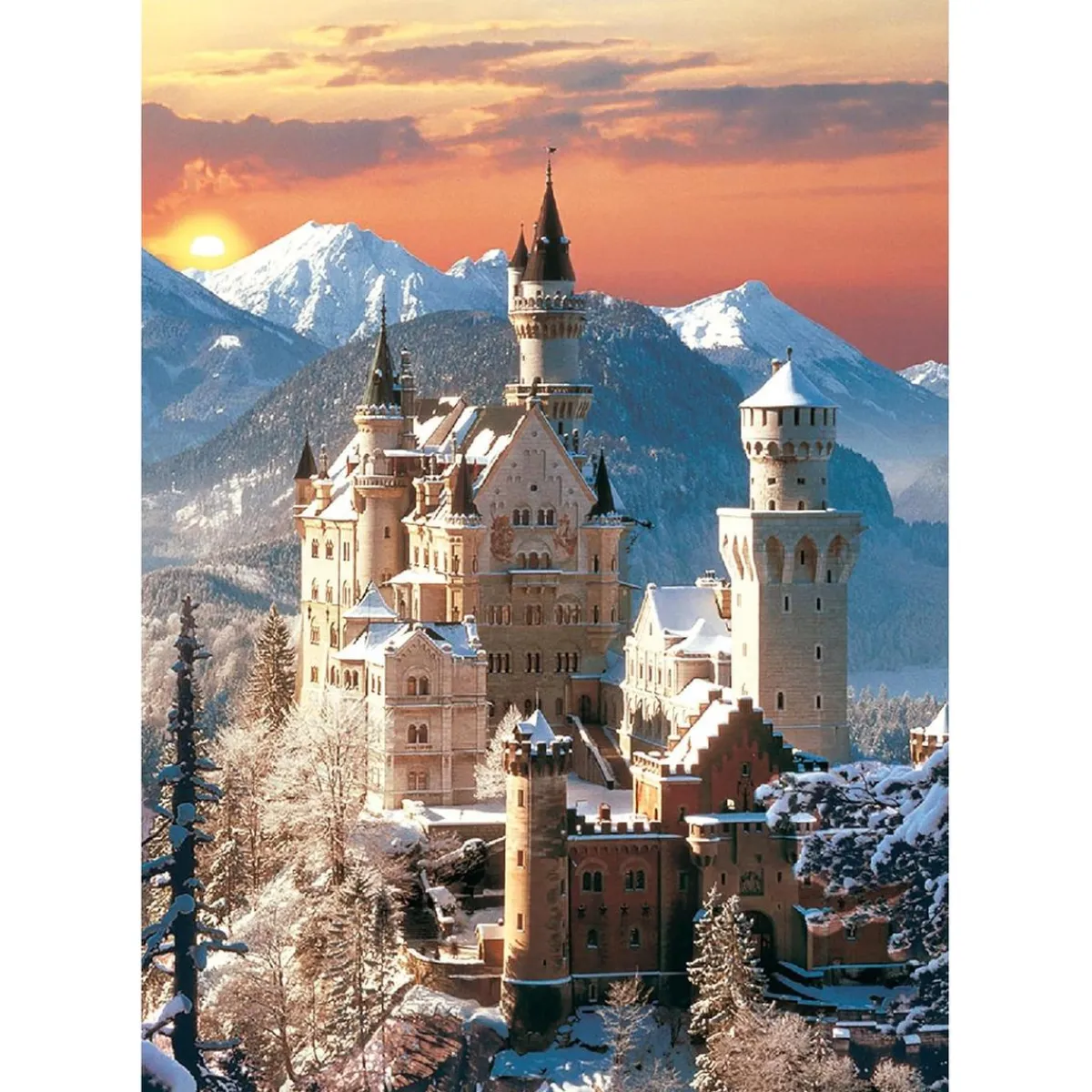 CLEMENTONI Juegos Y Puzzles*- Puzzle 1500 piezas High Quality Collection - Neuschwanstein