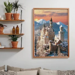 CLEMENTONI Juegos Y Puzzles*- Puzzle 1500 piezas High Quality Collection - Neuschwanstein
