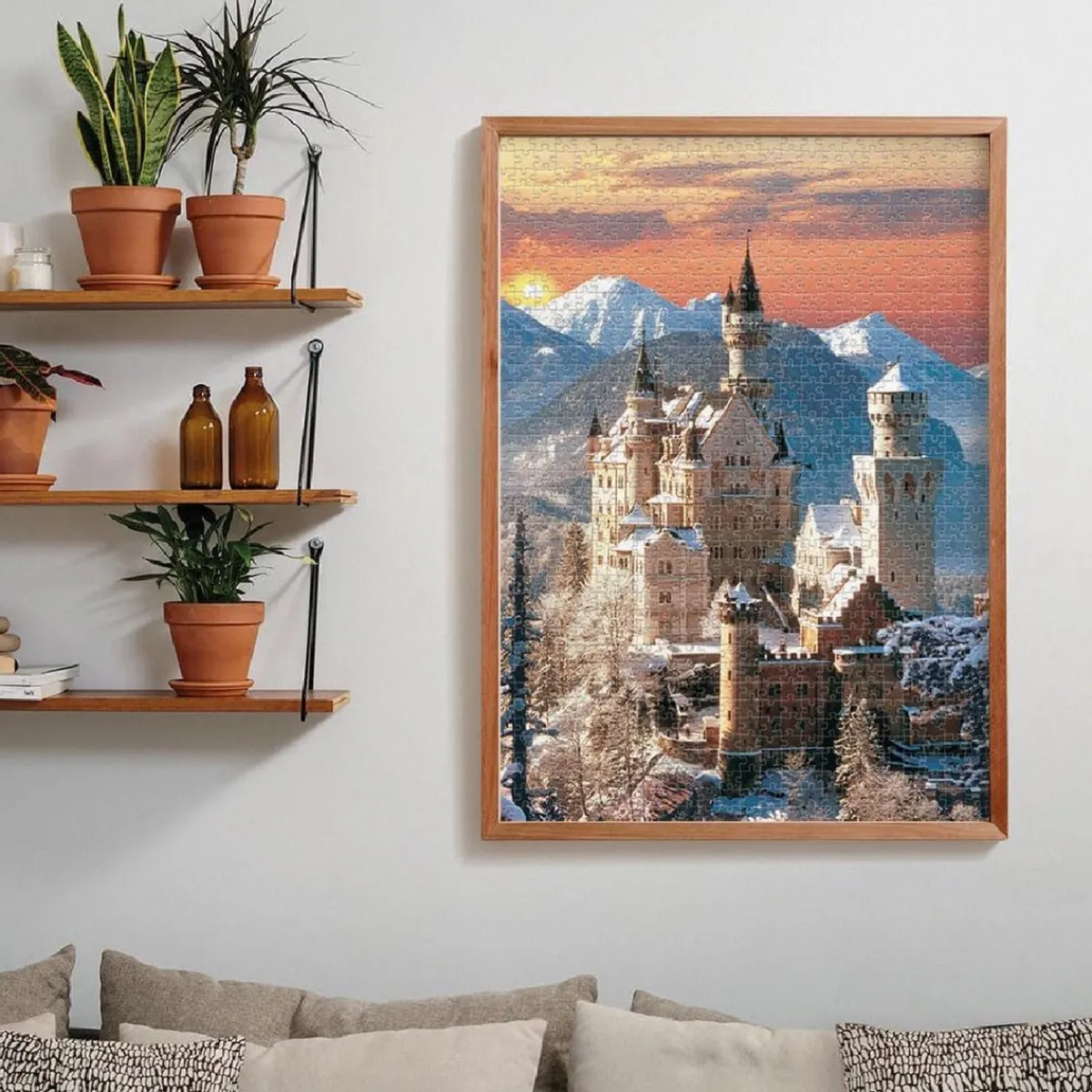 CLEMENTONI Juegos Y Puzzles*- Puzzle 1500 piezas High Quality Collection - Neuschwanstein