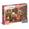 CLEMENTONI Juegos Y Puzzles*- Puzzle 1000 piezas - Visita de Papá Noel