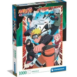 CLEMENTONI Juegos Y Puzzles*- Puzzle 1000 piezas Naruto Shippuden