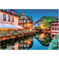 CLEMENTONI Juegos Y Puzzles*- Puzzle 500 piezas High Quality Collection - Strasbourg Old Town