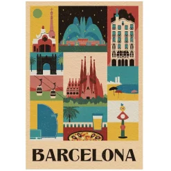 CLEMENTONI Juegos Y Puzzles*- Puzzle 1000 piezas - Style in the City Barcelona