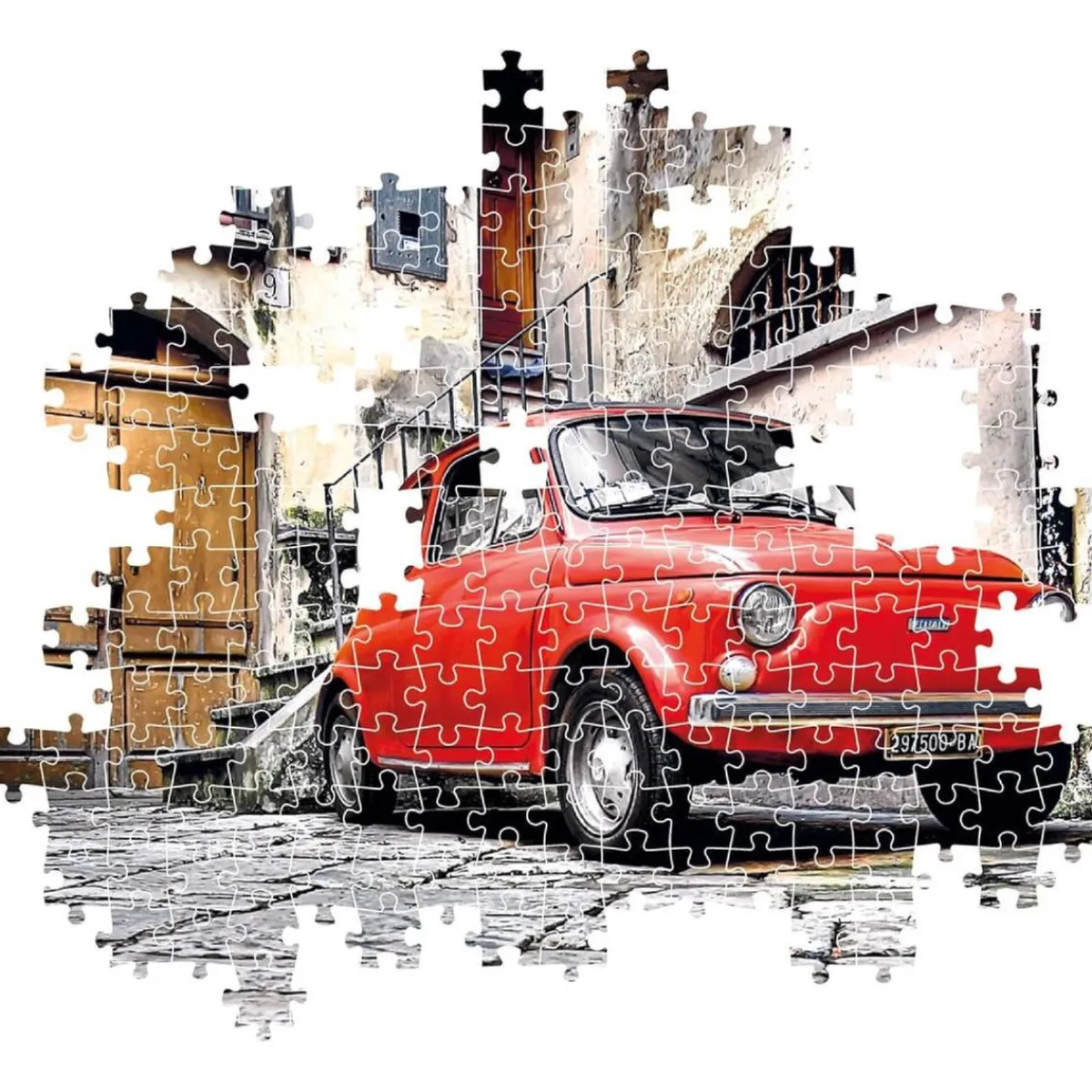 CLEMENTONI Juegos Y Puzzles*- Puzzle 500 piezas High Quality Collection - Fiat 500