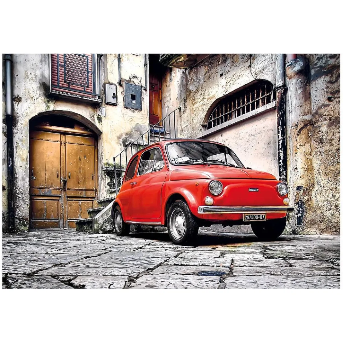 CLEMENTONI Juegos Y Puzzles*- Puzzle 500 piezas High Quality Collection - Fiat 500