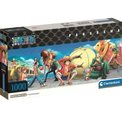 CLEMENTONI Juegos Y Puzzles*- Puzzle 1000 piezas Panorama - One Piece