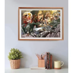 CLEMENTONI Juegos Y Puzzles*- Puzzle Attack on Titans edición especial 500 piezas ㅤ